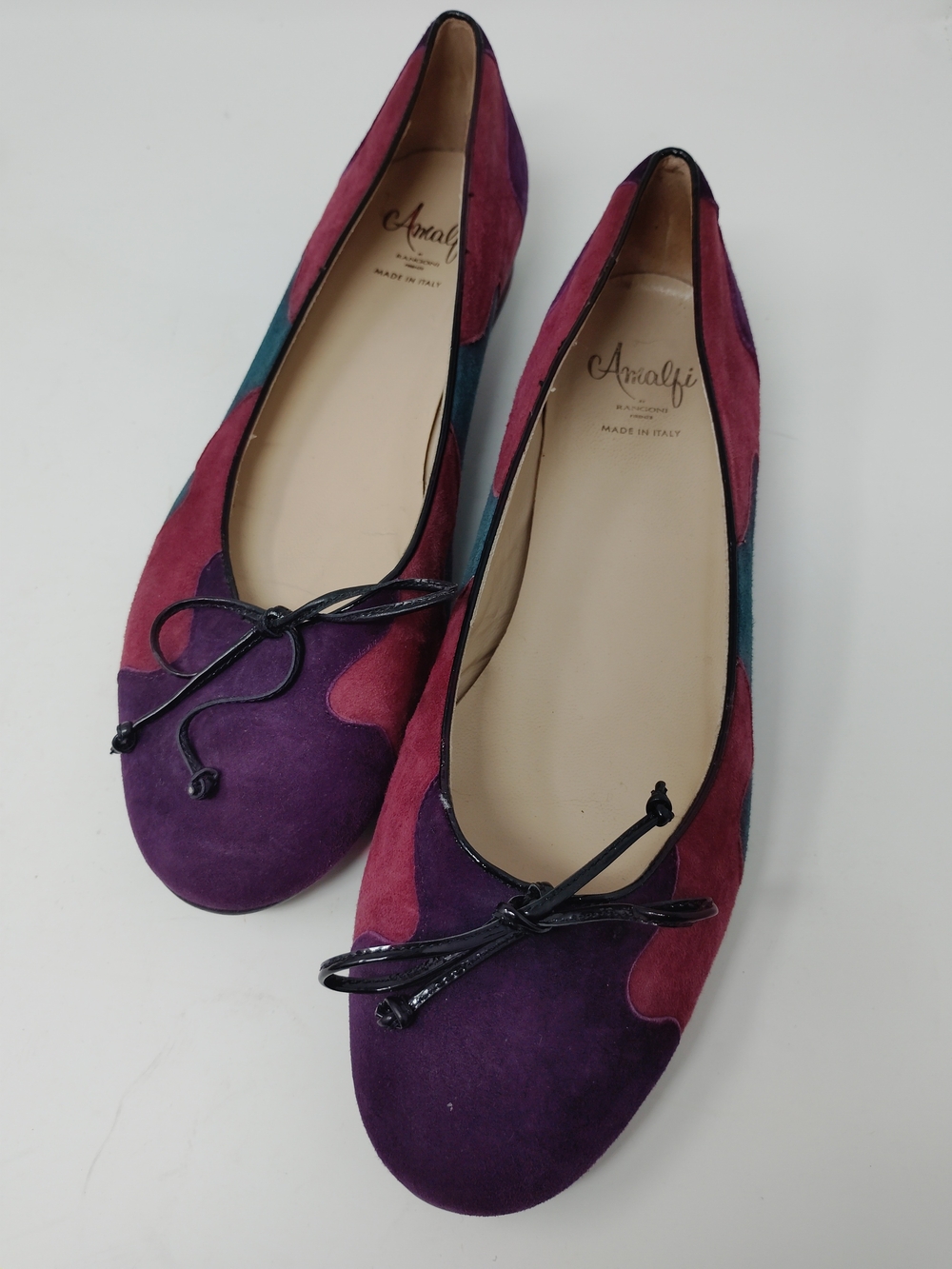 Amalfi by Rangoni Women's Ginevra Ballet Flat, MultiColor, Size 9, Italy